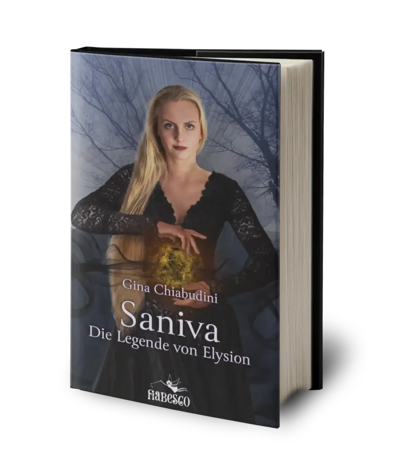 3D Darstellung des Covers von Saniva - Die Legende von Elysion
