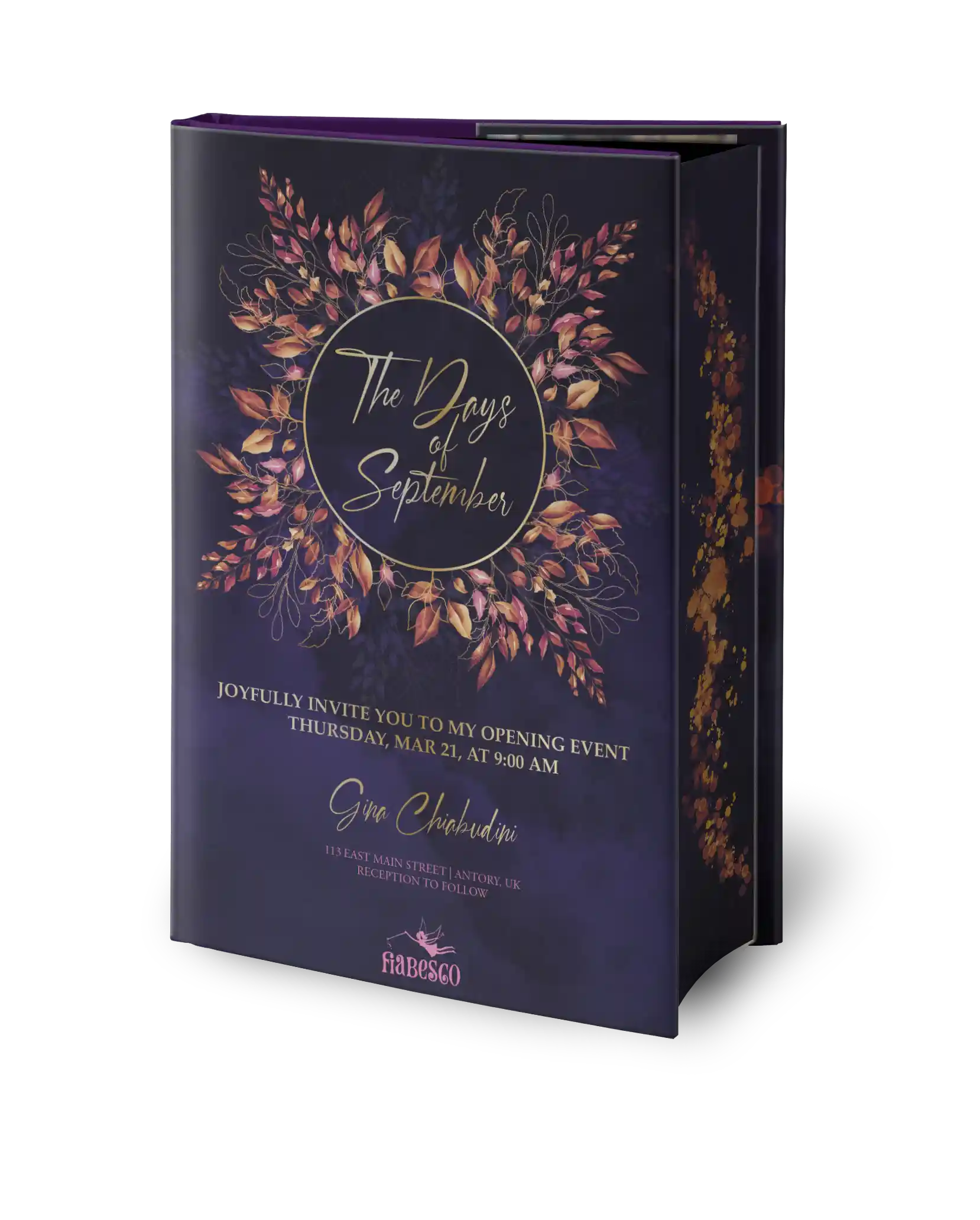 3D-Darstellung des Covers von The Days of September